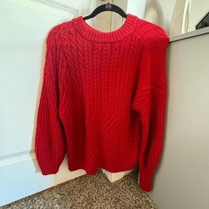 Only navy sweater